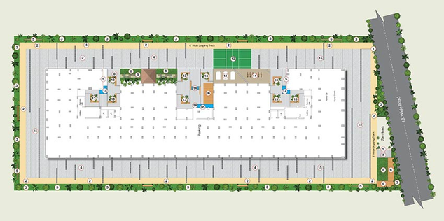 Master Plan of Rudra Seniors in Madhurawada, Visakhapatnam - Image 148617