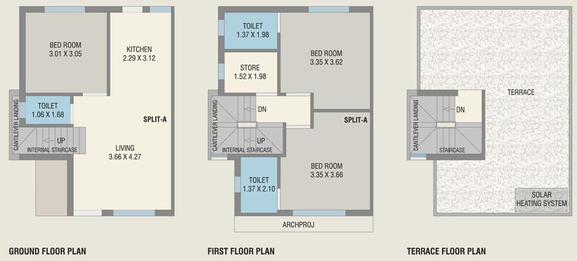 3 BHK House/Villa in Shivansh Bungalows in Kapurai, Vadodara - Image 729696