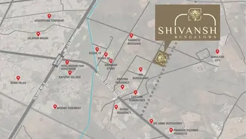 Location of Shivansh Bungalows - Image 110029