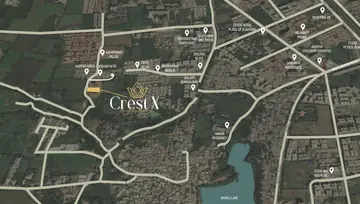 Location of Dwarkesh Crest X - Image 109579