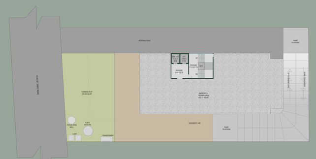 Master Plan of Dwarkesh Crest X in Bhayli Road, Vadodara - Image 109581