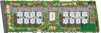 Master Plan of KSR Greens in Miyapur, Hyderabad - Image 110680