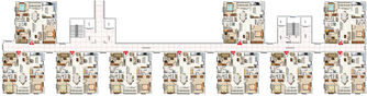 Floor Plan of Modi Edifice in Bachupally, Hyderabad - Image 108970
