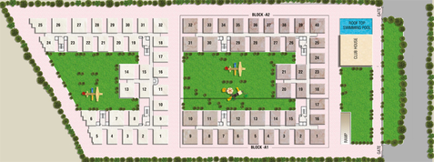 Master Plan of Modi Esteem in Mallampet, Hyderabad - Image 108978