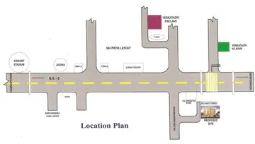 Location of Bhoomatha Sai Prashanth Nilayam - Image 169425