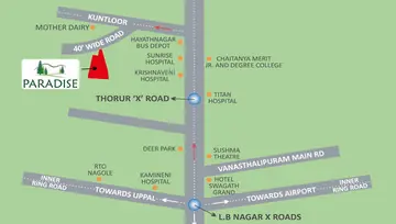 Location of Modi Paradise - Image 110693