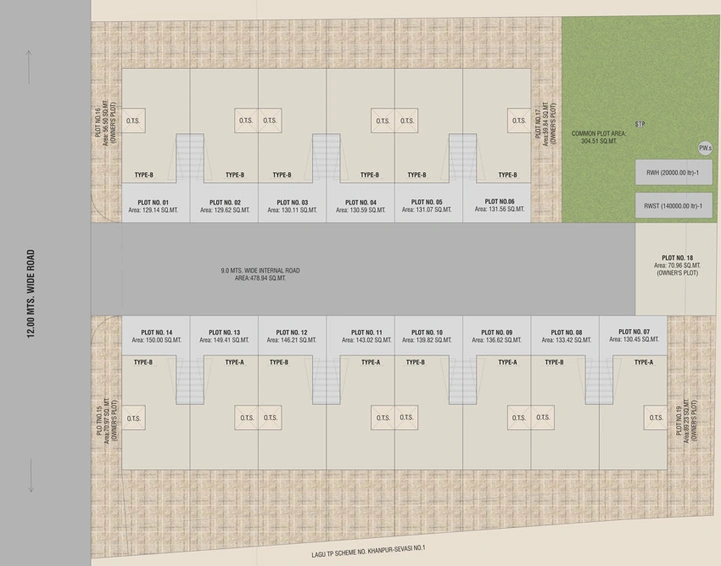 Master Plan of Samarth Purv Safalya in Khanpur, Vadodara - Image 112360
