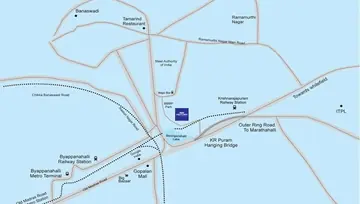 Location of Purva Midtown - Image 109022