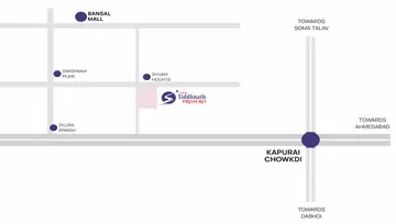 Location of Shree Siddhnath Primero - Image 112384