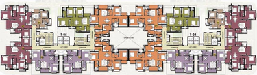 Floor Plan of Prestige Willow Tree in Vidyaranyapura, Bangalore - Image 109032