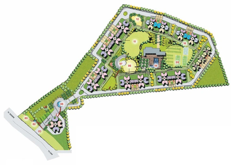 Master Plan of Prestige Tranquility in Budigere Road, Bangalore - Image 109043