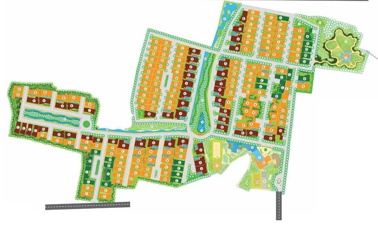 Master Plan of Puravankara The Sound Of Water in Bannerghatta, Bangalore - Image 109059