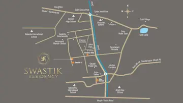 Location of Mangalam Swastik Residency - Image 111111