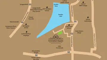 Location of Puravankara Coronation Square - Image 109074