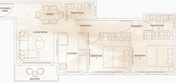 2 BHK Flat in Sambhav Tsaaya in Kandivali East, Mumbai - Image 647269