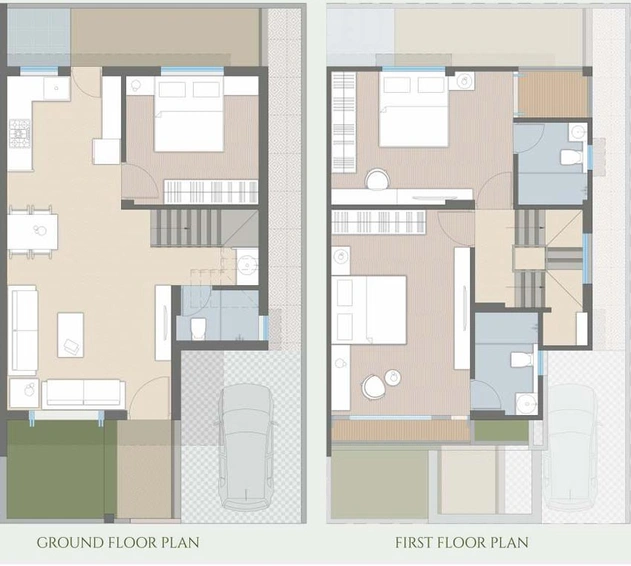 3 BHK House/Villa in Shree Akshar Aangan in Dabhoi Road, Vadodara - Image 729192