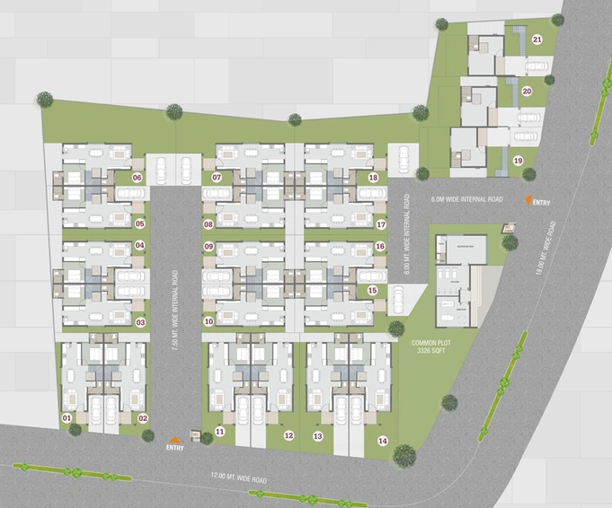 Master Plan of Eshanti Winfield in Harni, Vadodara - Image 109438