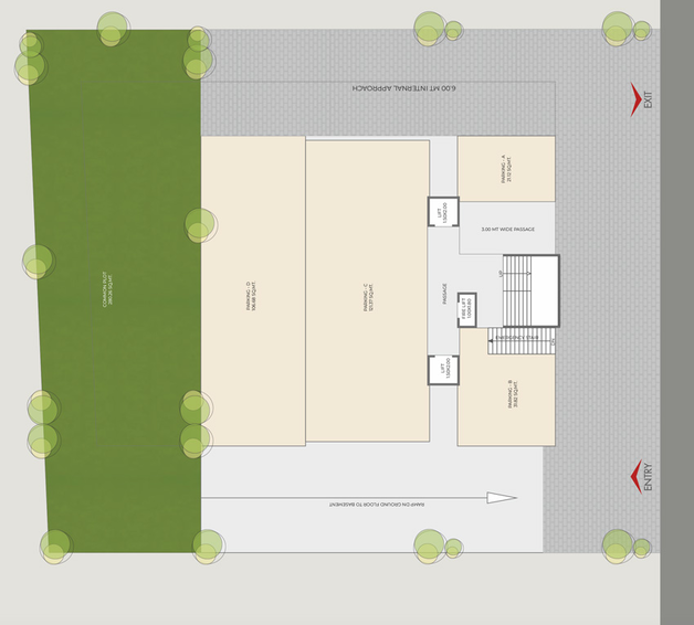 Master Plan of Prahant Shreeji Avenue in Chhani, Vadodara - Image 109476
