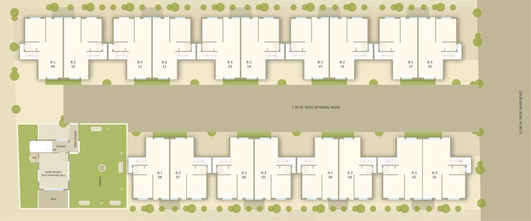 Master Plan of Darshanam Aangan in Tarsali, Vadodara - Image 109574