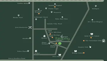 Location of Kumar Palmspring - Image 24121