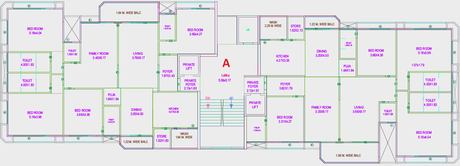 Floor Plan of NDD Stallion 72 in New Alkapuri, Vadodara - Image 119180