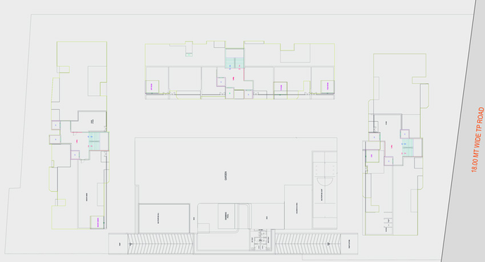 Master Plan of NDD Stallion 72 in New Alkapuri, Vadodara - Image 119181