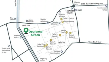Location of Milestone Opulence Green - Image 109644