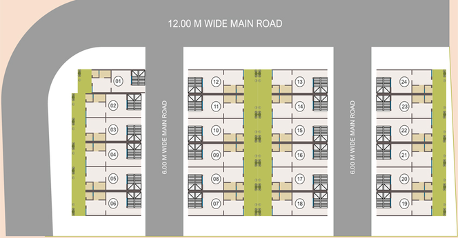 Master Plan of Sahyog Murtuza Park in Gorwa, Vadodara - Image 109951