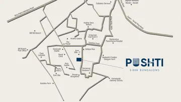 Location of Akshar Pushti Bungalows - Image 109384