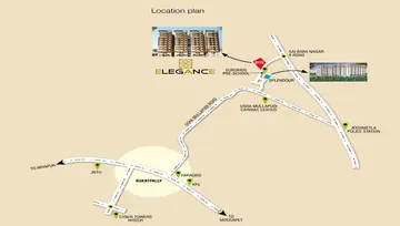 Location of Modi Elegance - Image 109281