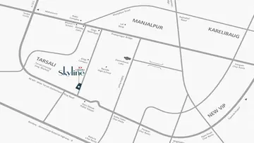 Location of Shreeji Sundaram Skyline - Image 109333