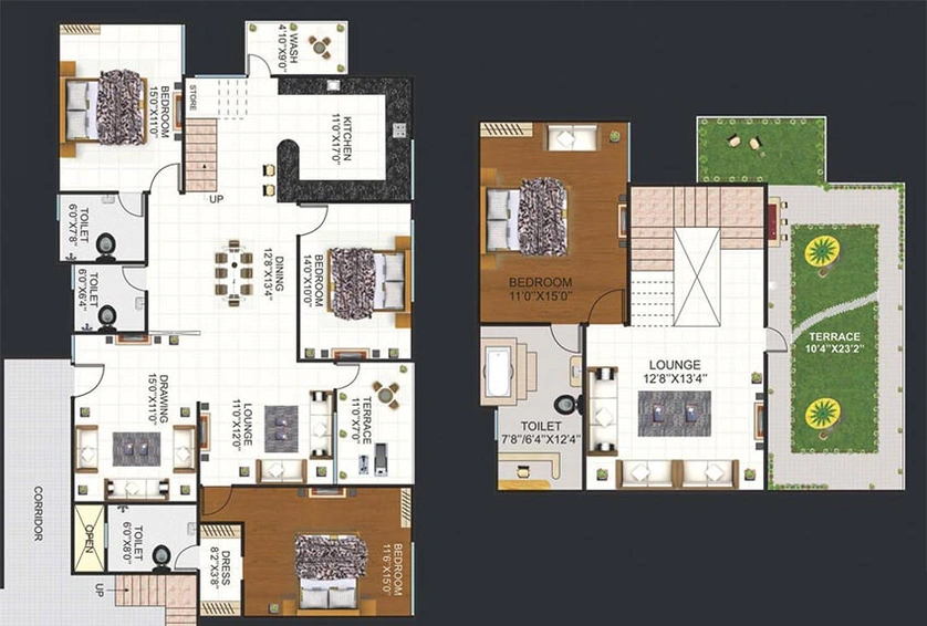4 BHK Penthouse in Signature 99 in Kolar Road, Bhopal - Image 827884