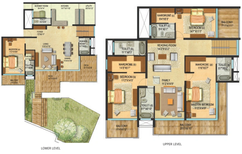 4 BHK Duplex in Century Renata in Sampangi Rama, Bangalore - Image 731981