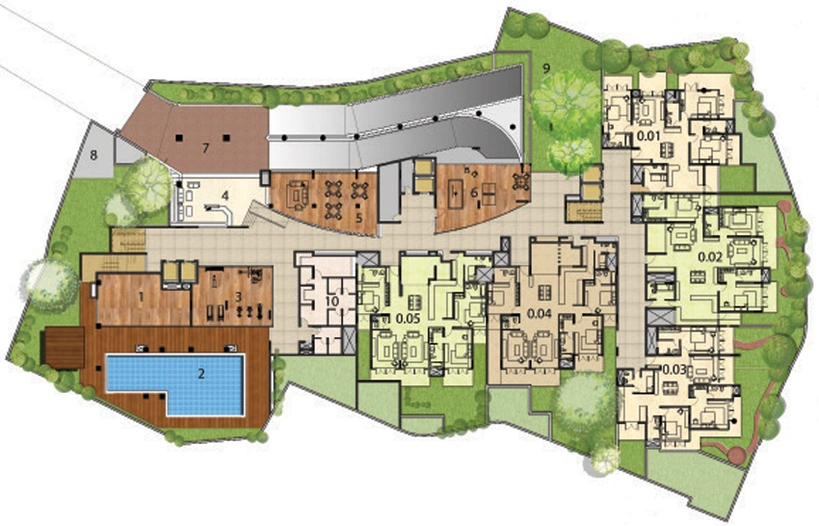 Master Plan of Century Renata in Sampangi Rama, Bangalore - Image 110310