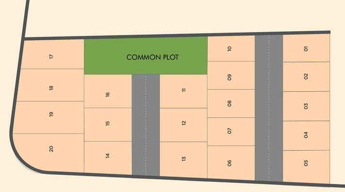 Master Plan of Riddhi Svarna Vatika in Vadadla, Vadodara - Image 109361