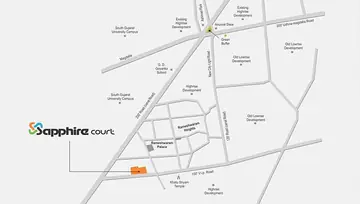 Location of Rameshwaram Sapphire Court - Image 180612