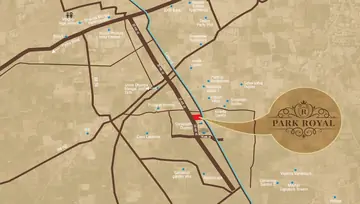 Location of Vedant Park Royal - Image 109913