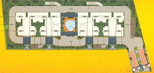 Master Plan of Ashed Regency La Majada in Hennur Road, Bangalore - Image 110352