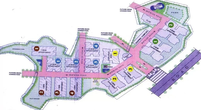 Master Plan of Sudarshan Vatika in Jatani, Bhubaneswar - Image 186347