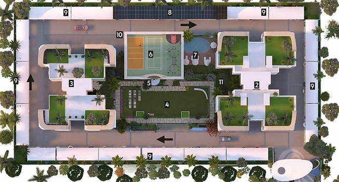 Master Plan of Skyline Elevate in Zirakpur, Chandigarh - Image 170175