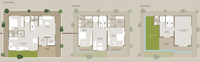 4 BHK House/Villa in Sunrise Coral Pride in Sama Savli Road, Vadodara - Image 740396