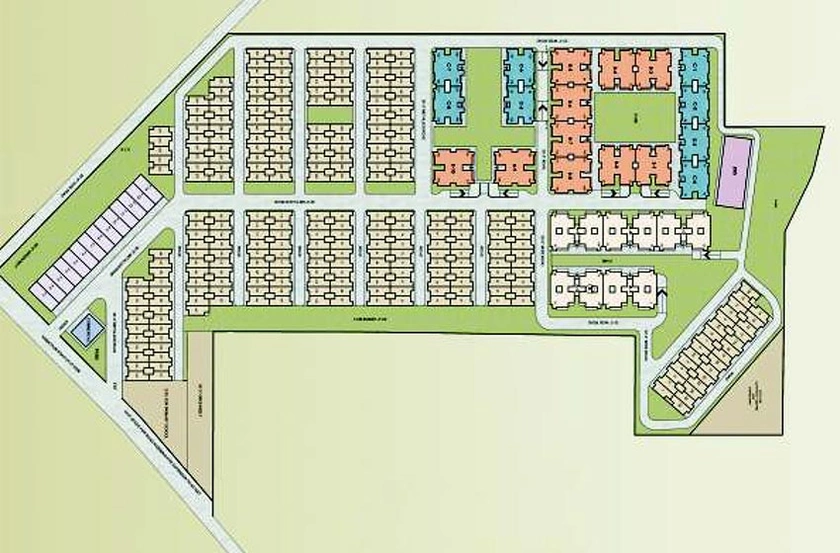 Master Plan of Raglan Gulmohar City Extension in Dera Bassi, Chandigarh - Image 170018