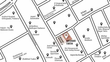 Location of VP Akshar Tirth - Image 110071
