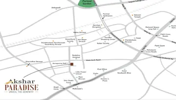 Location of VP Akshar Paradise - Image 110096