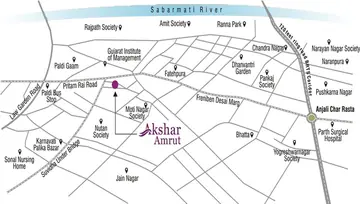 Location of VP Akshar Amrut - Image 110125