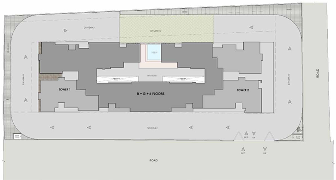 Master Plan of Prestige MSR in Mathikere, Bangalore - Image 110257