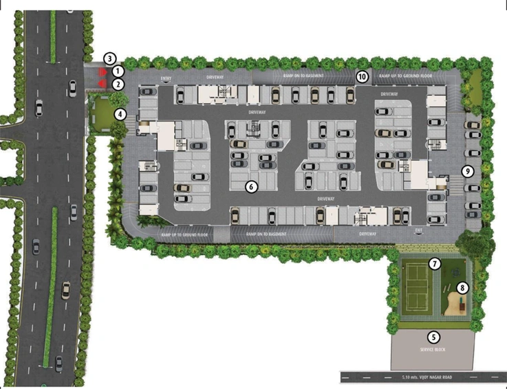 Master Plan of Belani Ayana in Madhyamgram, Kolkata - Image 152671