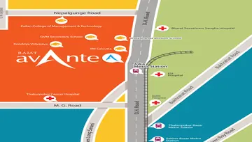 Location of Rajat Avante - Image 155362