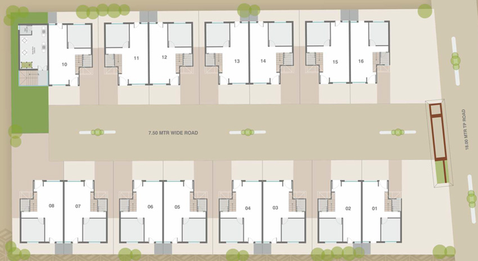 Master Plan of Terra Homes in Atladara, Vadodara - Image 112742