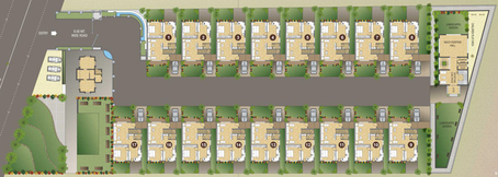 Master Plan of Dhruv Abhishek Villa in Harni, Vadodara - Image 110266